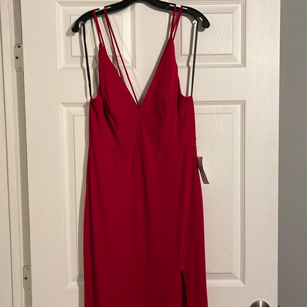 Red dress